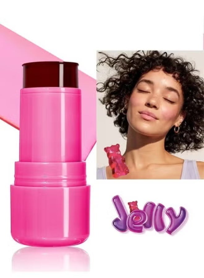 فايبلي أحمر الشفاه أحمر الخدود - جيلي الشفاه والخد تينت أحمر الخدود كريم، أحمر الخدود هلام الفواكه وعصا الشفاه تينت #03 - Image 1